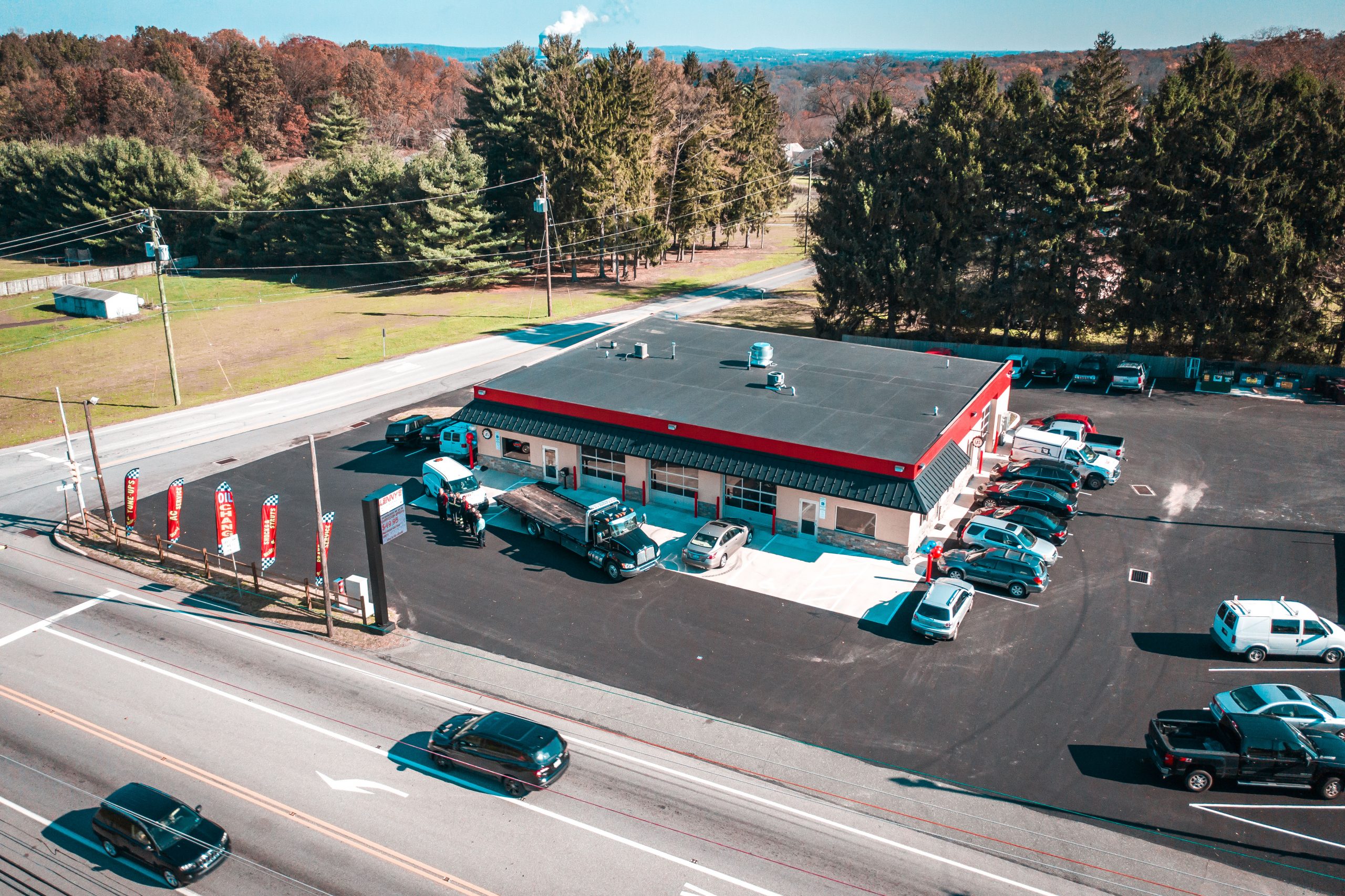 Free Air Pump at Lenny’s Auto in Pottstown PA