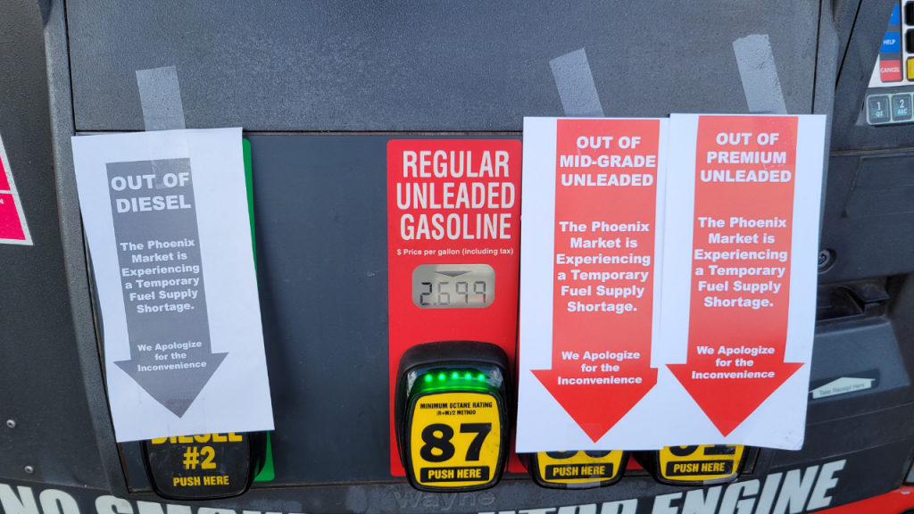 gas shortage Should I worry about a Gas Shortage in Phoenixville PA?