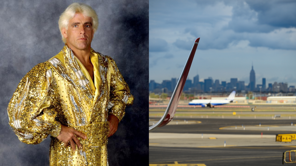 Meeting Ric Flair at the airport (1)