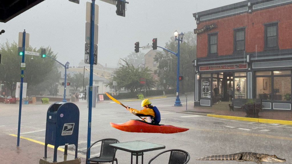 Flooding on Bridge St Phoenixville PA