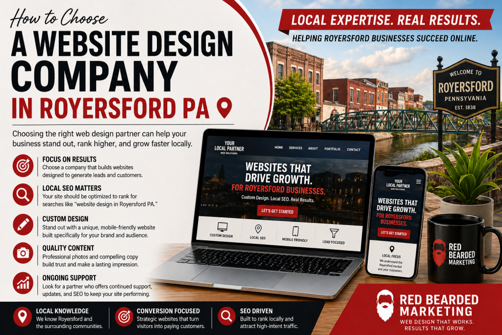 How to Choose a Website Design Company in Royersford PA